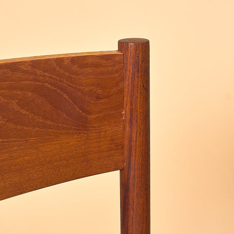 Danish dining chairs in teak