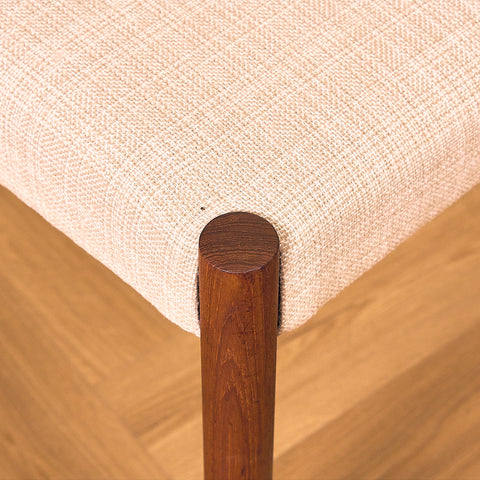 Danish dining chairs in teak