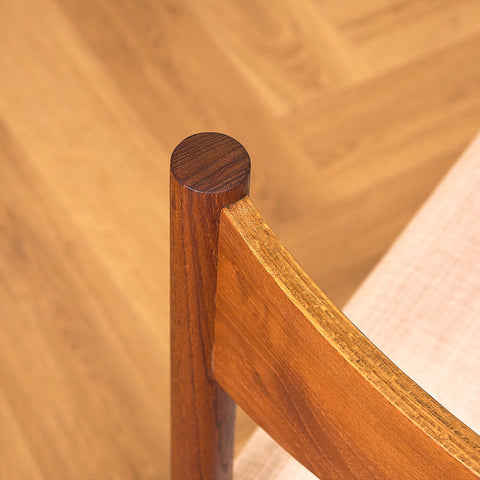 Danish dining chairs in teak