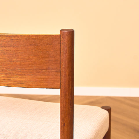 Danish dining chairs in teak