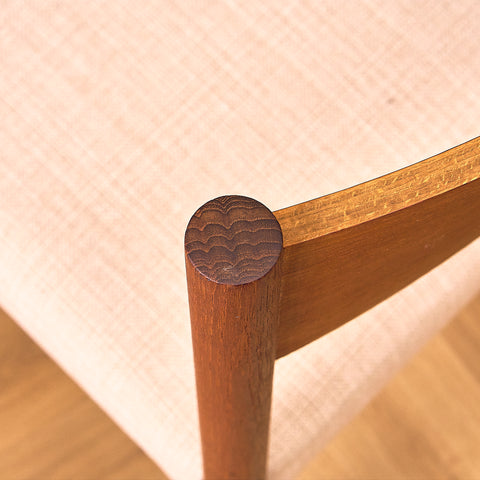 Danish dining chairs in teak
