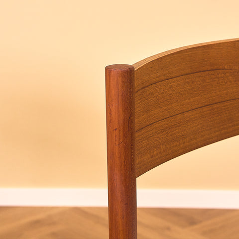 Danish dining chairs in teak