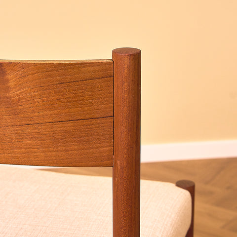 Danish dining chairs in teak