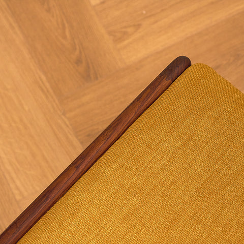 Danish dining chairs in teak by Johannes Andersen for Uldum Mobelfabrik
