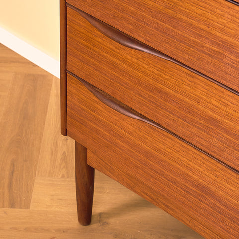 Danish chest of drawers in teak
