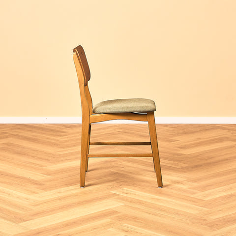 Danish dining chair in teak and beech by Ib Kofod-Larsen
