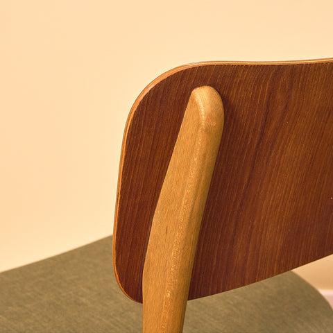 Danish dining chair in teak and beech by Ib Kofod-Larsen