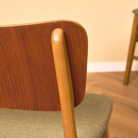 Danish dining chair in teak and beech by Ib Kofod-Larsen