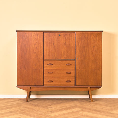 Danish highboard in teak