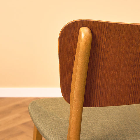 Danish dining chair in teak and beech by Ib Kofod-Larsen