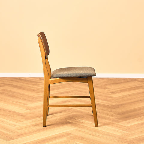 Danish dining chair in teak and beech by Ib Kofod-Larsen