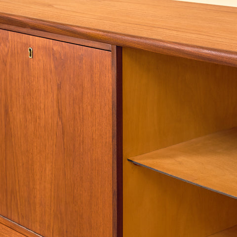 Danish highboard in teak