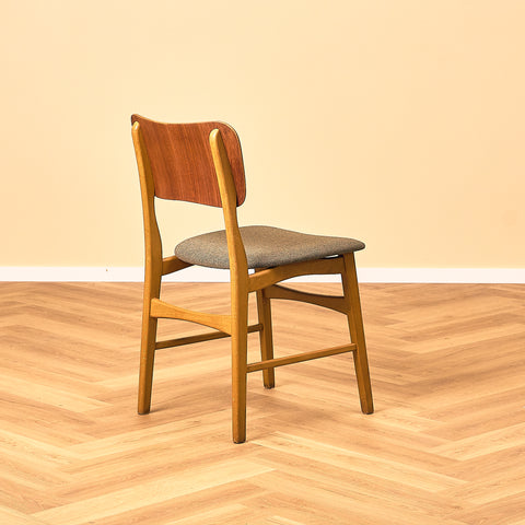 Danish dining chair in teak and beech by Ib Kofod-Larsen