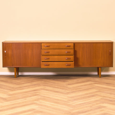 Danish sideboard in teak by Clausen & Søn