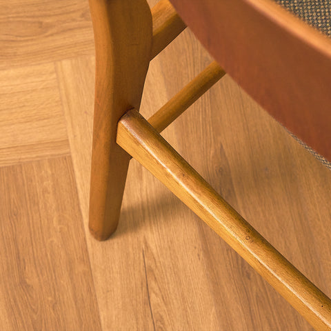 Danish dining chair in teak and beech by Ib Kofod-Larsen