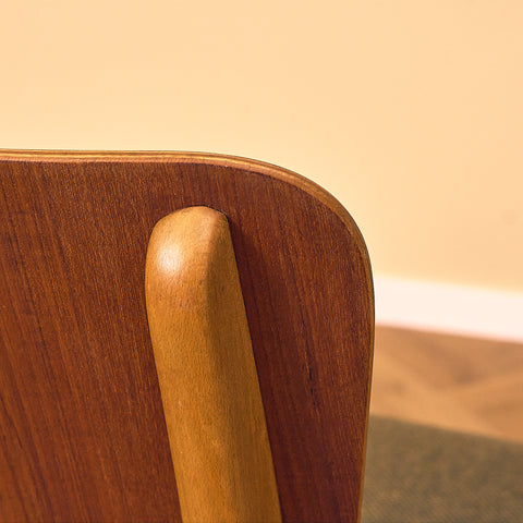 Danish dining chair in teak and beech by Ib Kofod-Larsen