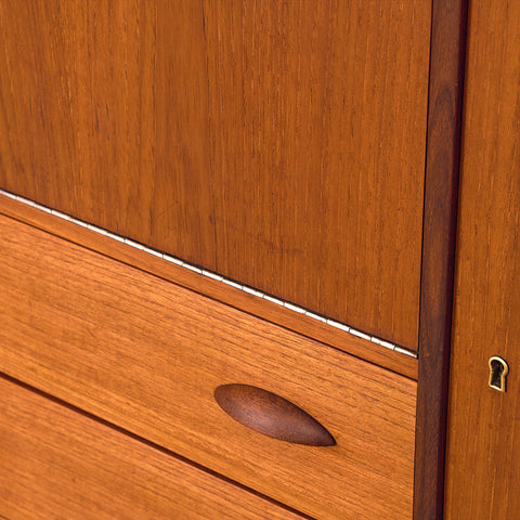 Danish highboard in teak