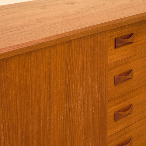 Danish sideboard in teak by Clausen & Søn