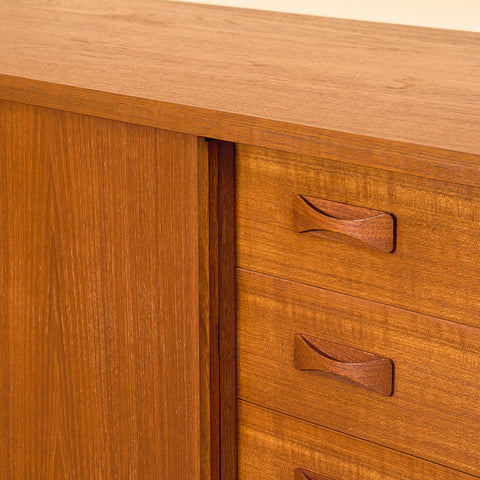 Danish sideboard in teak by Clausen & Søn
