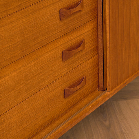 Danish sideboard in teak by Clausen & Søn
