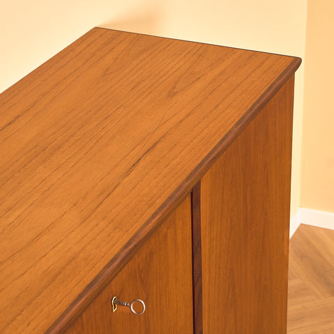 Danish highboard in teak