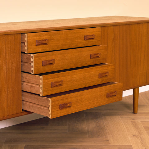 Danish sideboard in teak by Clausen & Søn