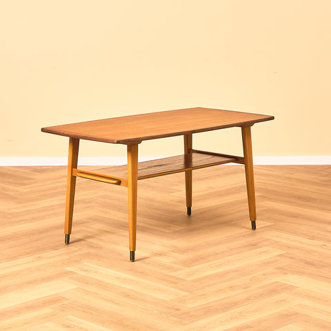 Swedish coffee table in teak