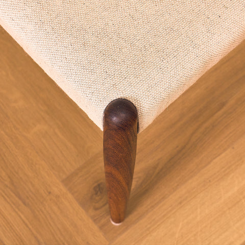 Danish dining chairs in Santos rosewood by Bernhard Pedersen for Christian Linnebergs Møbelfabrik