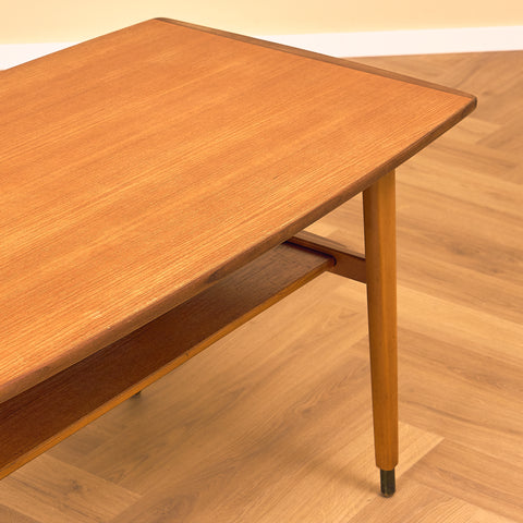 Swedish coffee table in teak