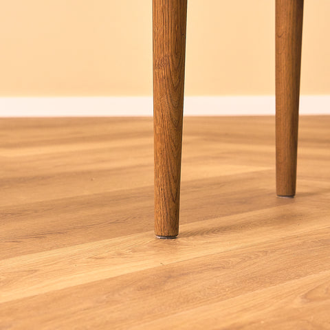 Danish Teak Coffee Table with Oak Legs