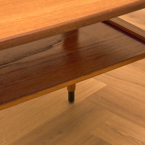 Swedish coffee table in teak
