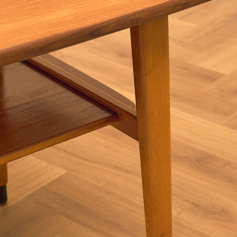Swedish coffee table in teak