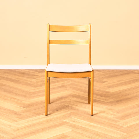 Swedish dining chairs in beech