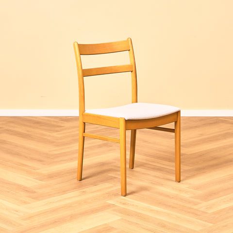 Swedish dining chairs in beech