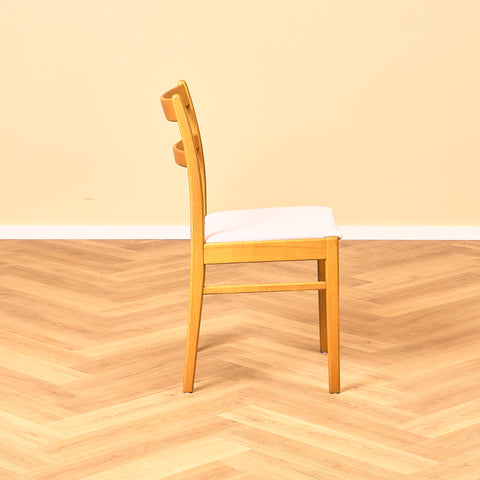 Swedish dining chairs in beech