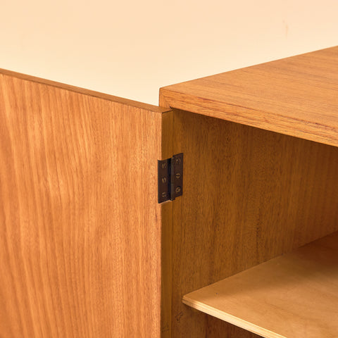 Swedish sideboard in teak and beech