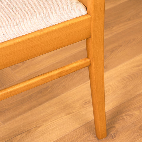 Swedish dining chairs in beech