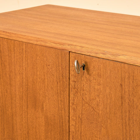 Swedish sideboard in teak and beech