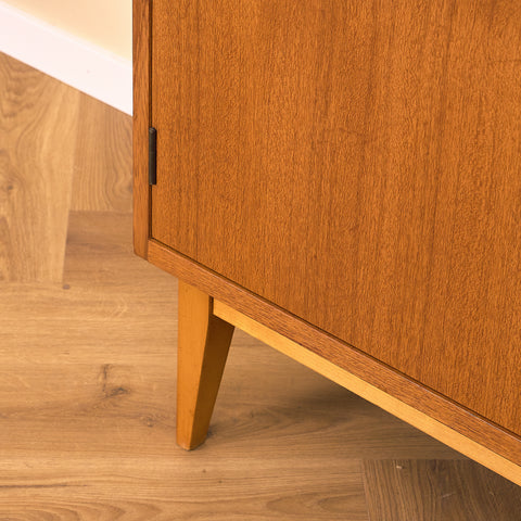 Swedish sideboard in teak and beech