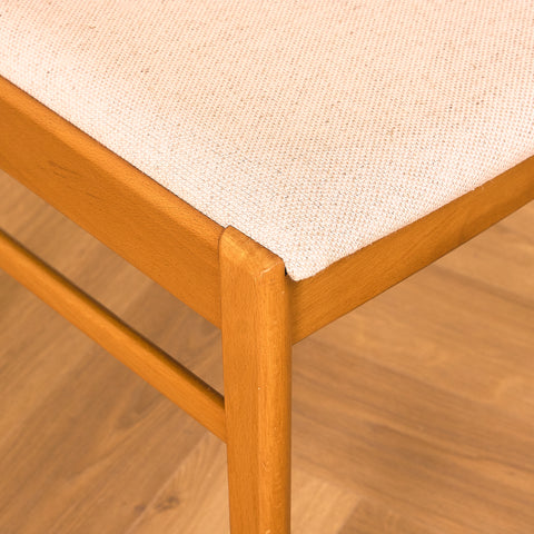 Swedish dining chairs in beech