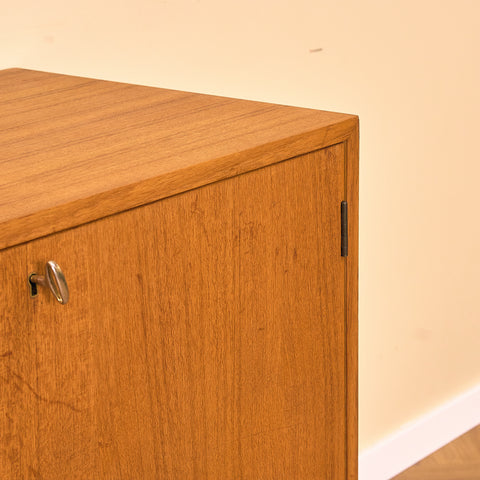 Swedish sideboard in teak and beech