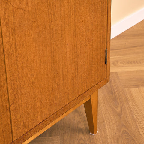 Swedish sideboard in teak and beech