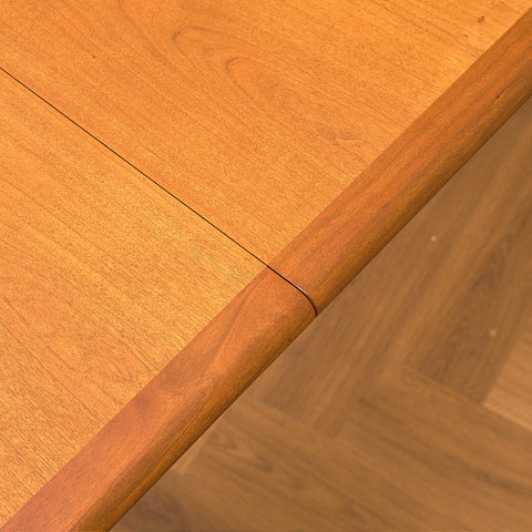 Danish large oval dining table in cherry by Skovby