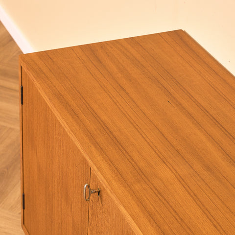 Swedish sideboard in teak and beech