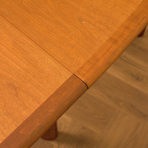 Danish large oval dining table in cherry by Skovby