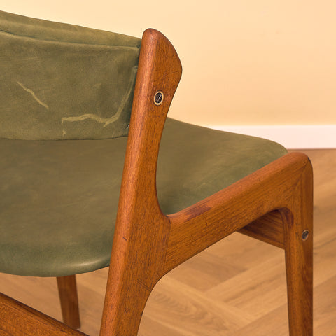 Danish dining chairs in teak
