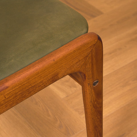 Danish dining chairs in teak