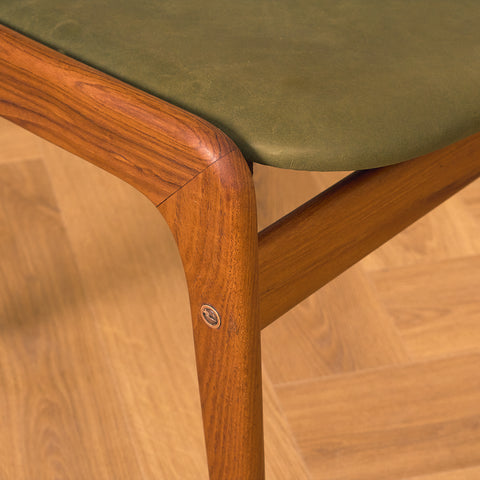 Danish dining chairs in teak