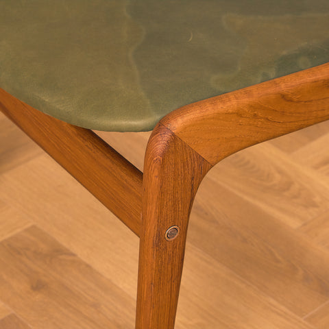 Danish dining chairs in teak