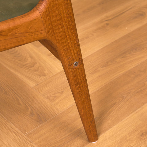 Danish dining chairs in teak